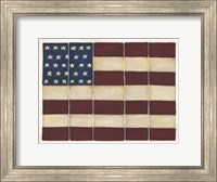 Framed Tiled Flag