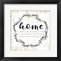 Framed Home - A Story of Where We Are