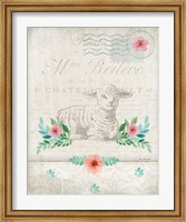 Framed French Spring Lamb