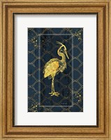 Framed Gold Bird