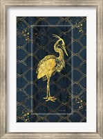 Framed Gold Bird