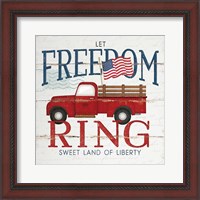 Framed Let Freedom Ring