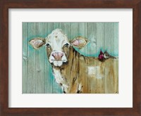 Framed Cow with Friends