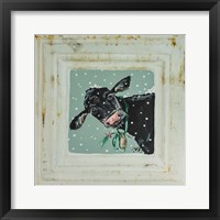 Cow with Bells Framed Print