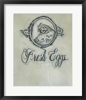 Framed Fresh Eggs