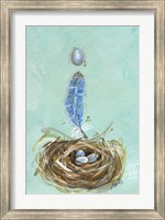 Framed Bluebird
