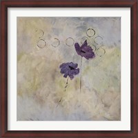 Framed Purple Flower I