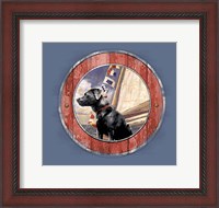 Framed Sea Faring Dog