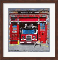 Framed Fire House