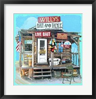 Framed Willys Bait & Tackle