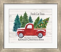 Framed Kringle's Christmas Farm