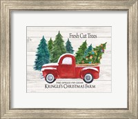 Framed Kringle's Christmas Farm