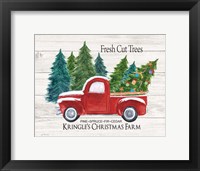 Framed Kringle's Christmas Farm