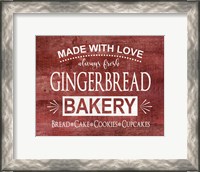 Framed Gingerbread Bakery