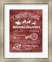 Framed Christmas Express