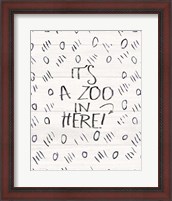 Framed It's a Zoo