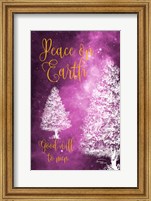 Framed Peace on Earth, Good Will to Men