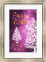 Framed Peace on Earth, Good Will to Men