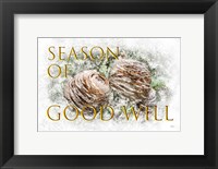Framed Season of Goodwill