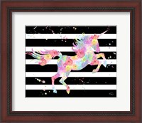 Framed Unicorn Stripes