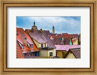 Framed Red Roofs of Rothenburg I