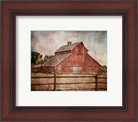 Framed York Road Barn