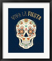 Framed La Vida Loca IV Blue