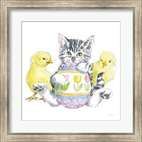 Framed Easter Kitties V