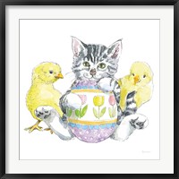 Framed Easter Kitties V