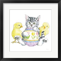 Framed Easter Kitties V