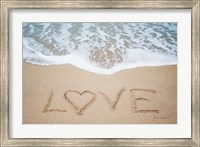 Framed Beach Love II