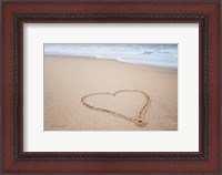 Framed Beach Love I
