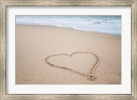 Framed Beach Love I