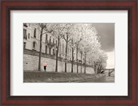 Framed Paris in the Rain III