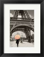 Framed Paris in the Rain II