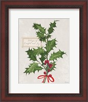 Framed Joyful Tidings VI