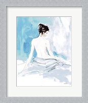 Framed Nude I Blue