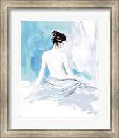 Framed Nude I Blue