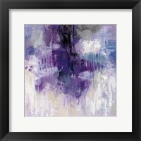 Framed Violet Rain