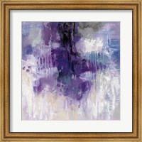 Framed Violet Rain