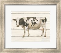 Framed Country Cow VI