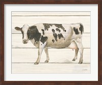 Framed Country Cow VI