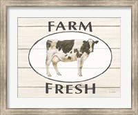 Framed Country Cow IV