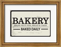 Framed Bakery