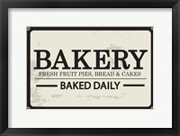 Framed Bakery