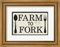 Framed Farm to Fork