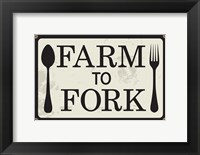 Framed Farm to Fork