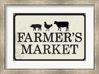 Framed Farmer's Market