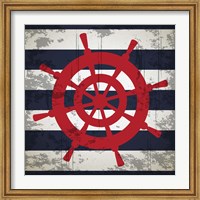 Framed Ship Wheel