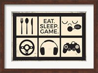 Framed Eat Sleep Game